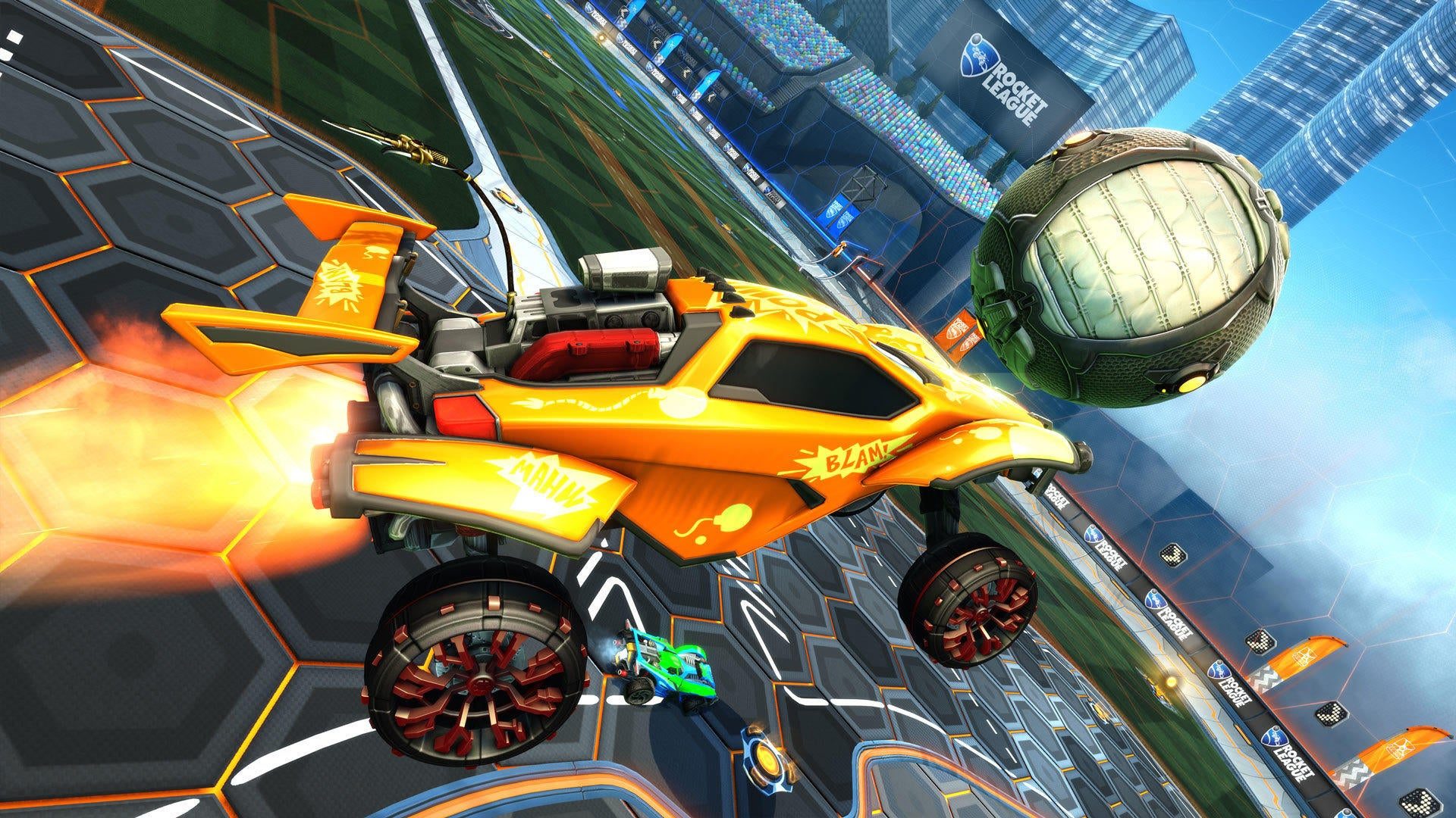 Rocket league update free play ball control