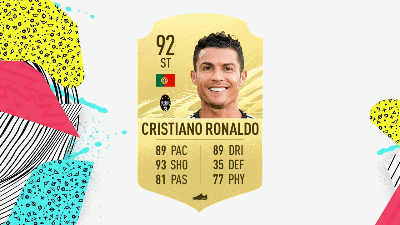 Ronaldo fifa 21 card