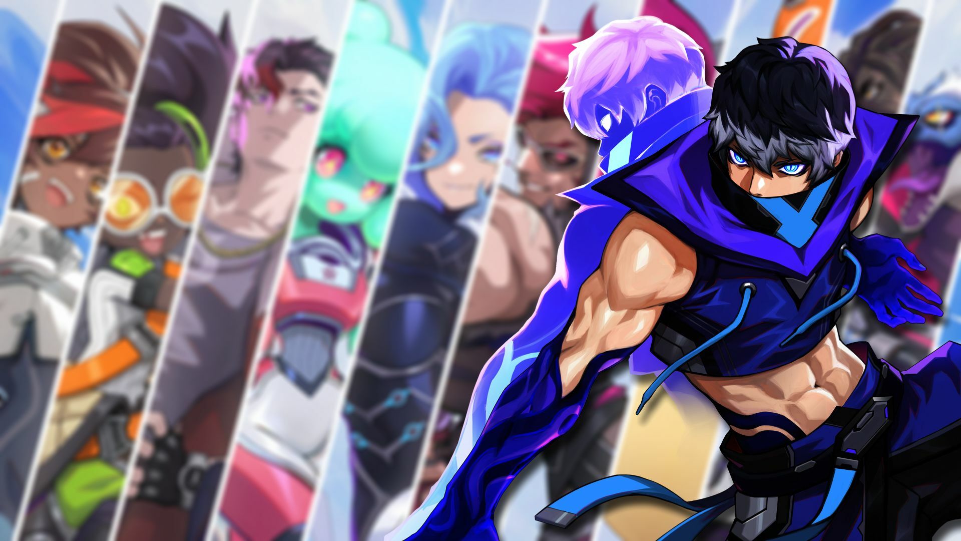 Rune character art omega strikers