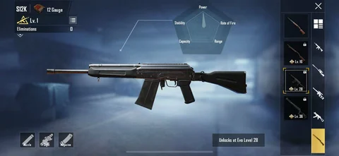 S12k weapon stats