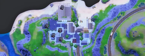 Safe locations fornite season 6 craggy cliffs