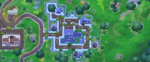 Safe locations holy hedges fortnite season 6