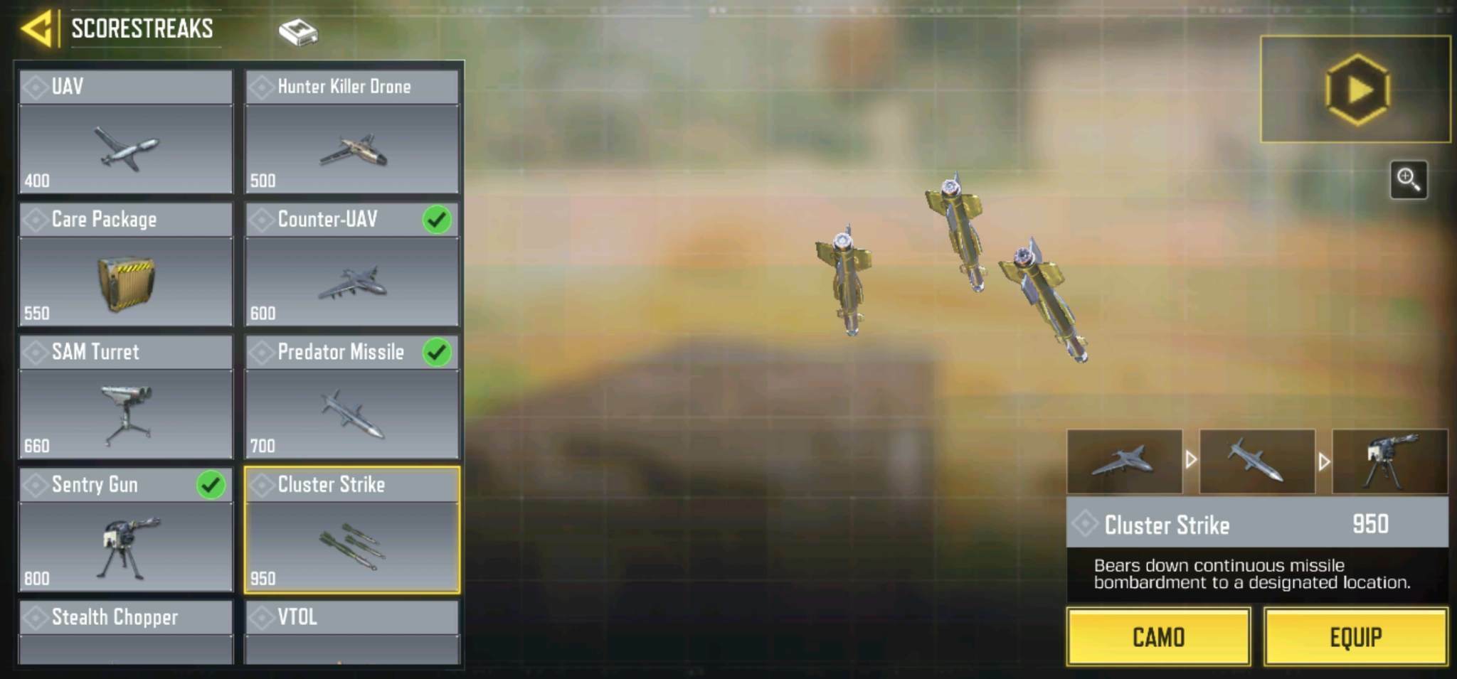 Scorestreaks 6