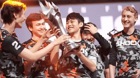 Sf shock hold owl trophy