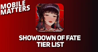 Showdown of fate tier list header