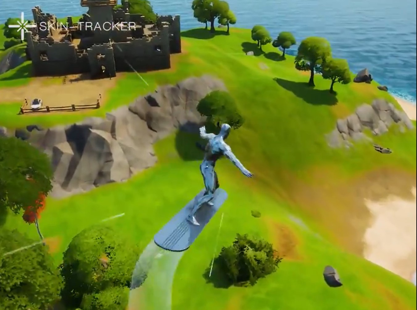 Silver board fortnite