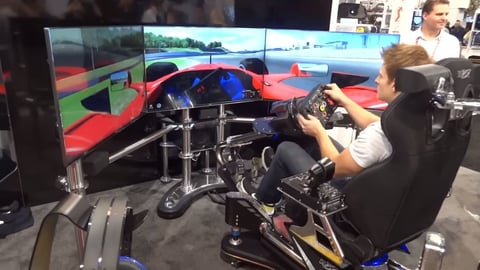 Sim racing setup