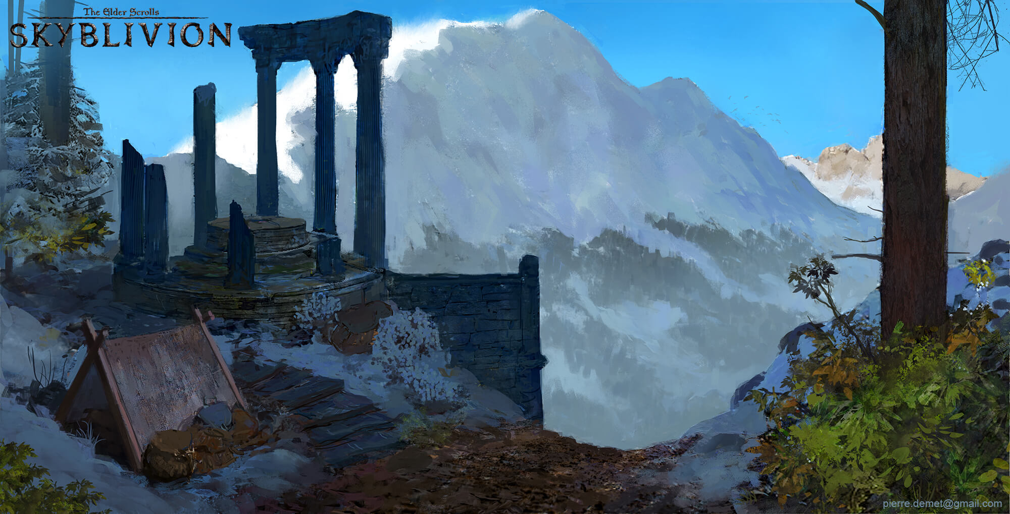 Skyblivion concept art