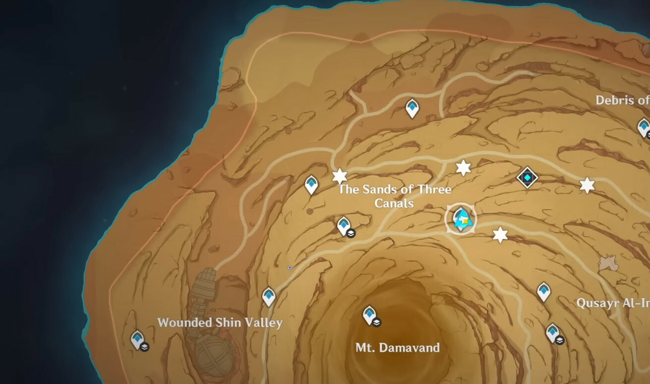 All Six Mysterious Stone Locations in Genshin Impact.