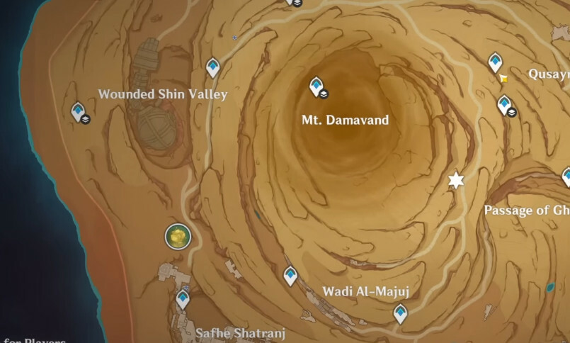 Mysterion Stone Slate 5 Location in Genshin Impact.