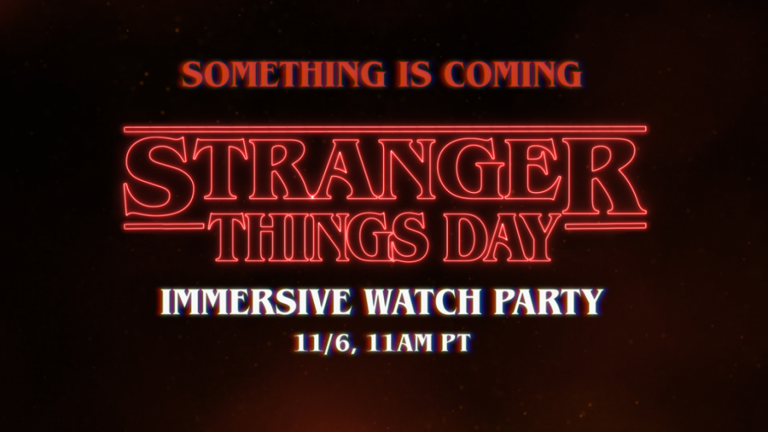 Countdown to Stranger Things Day.