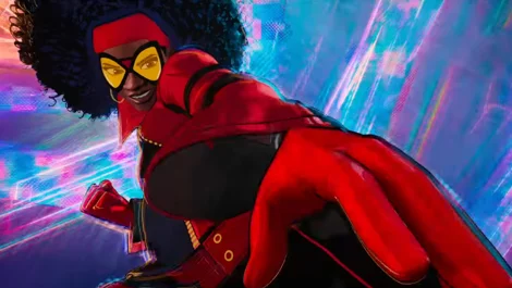 Spiderwoman across the spiderverse