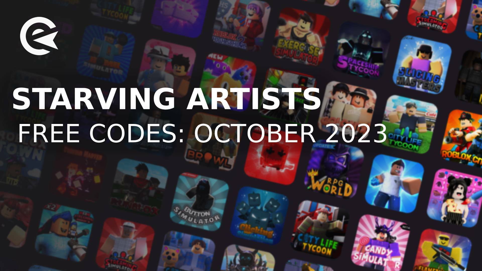 Starving artists codes october