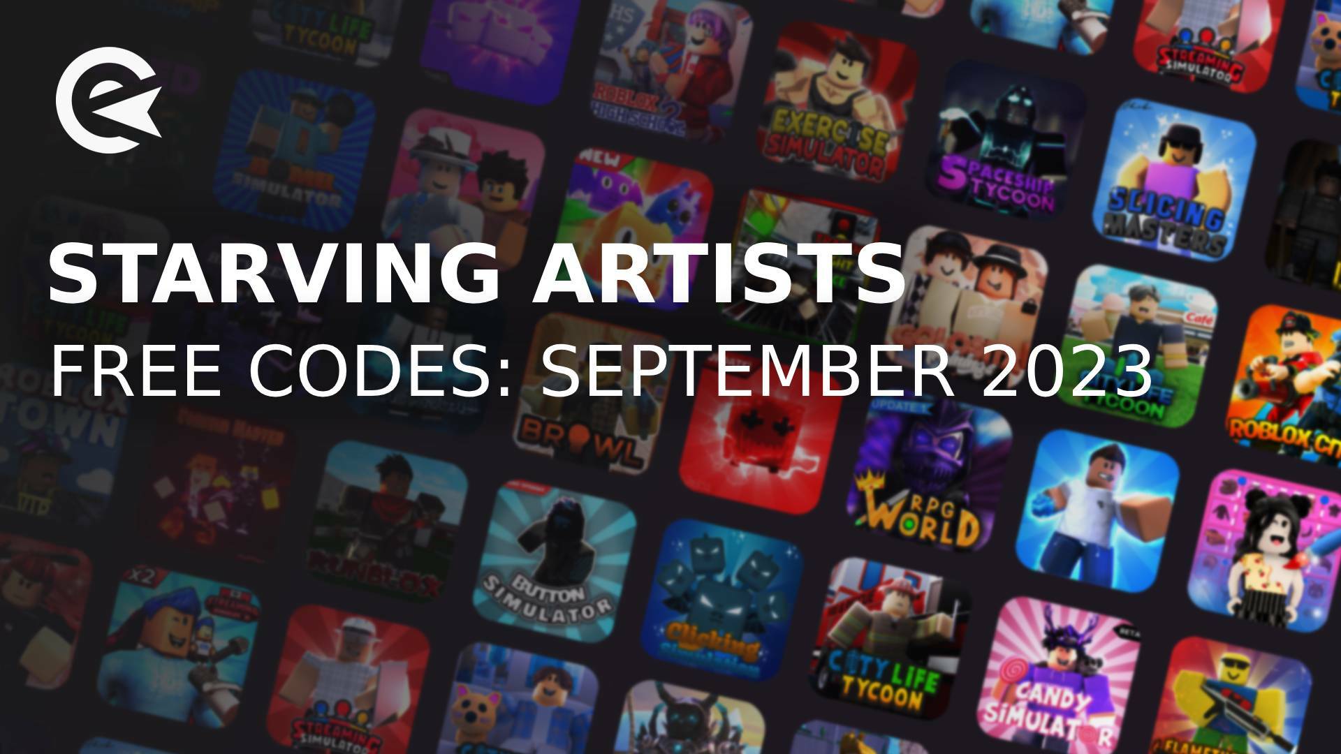 Starving artists codes september 2023