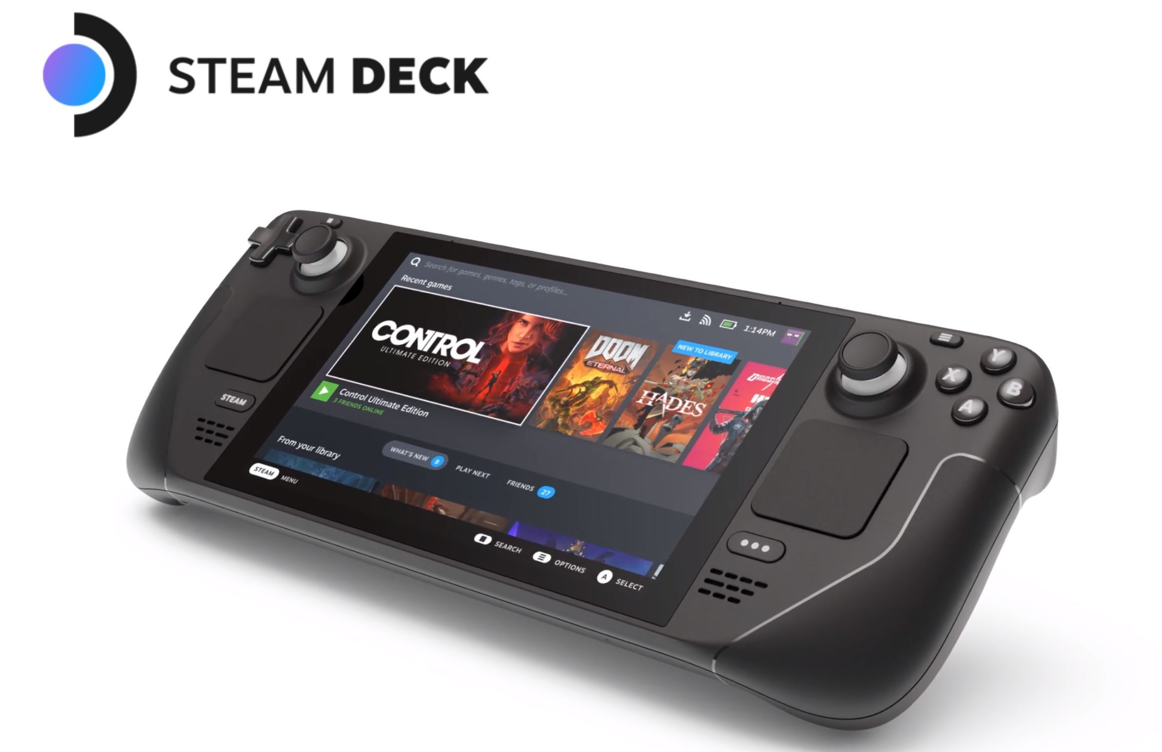 Steam Deck promotional render