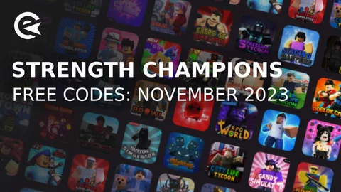 Strength champions simulator codes november 2023