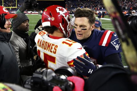 Super bowl mahomes brady