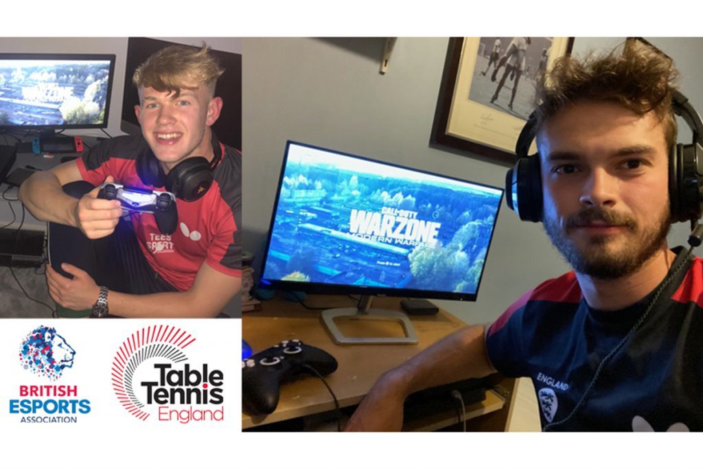 Table tennis england players montage