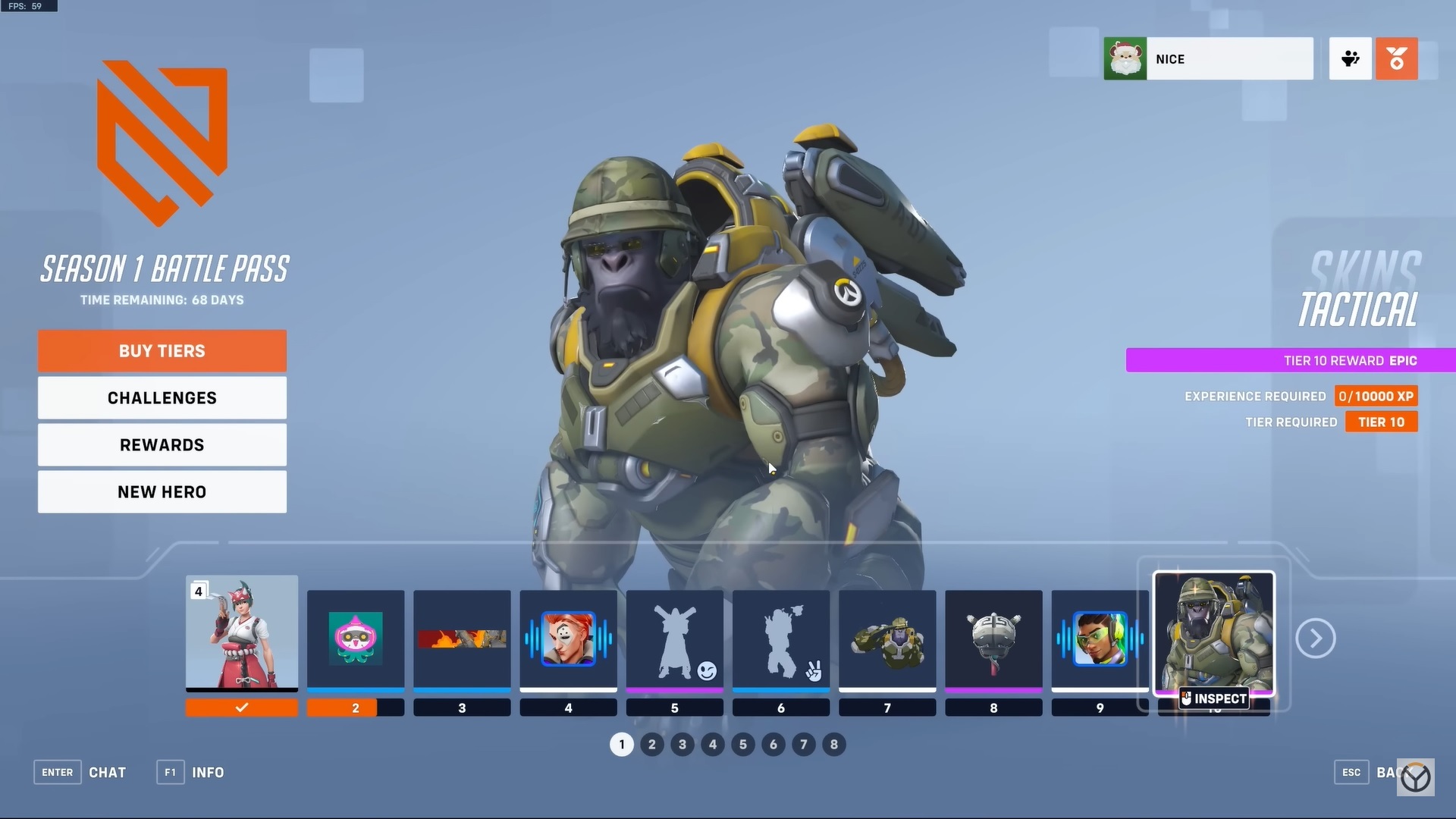 Tactical skin winston