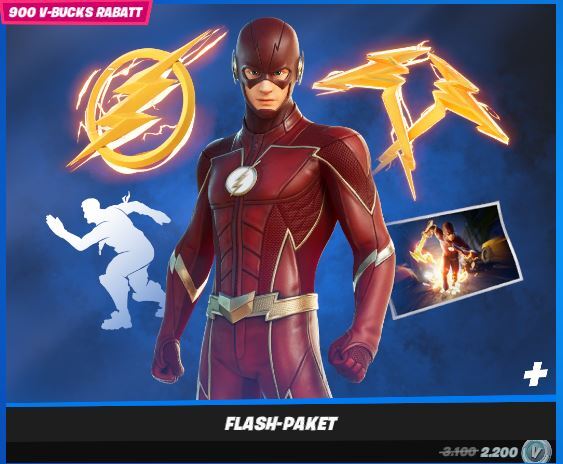 The flash cosmetics fortnite