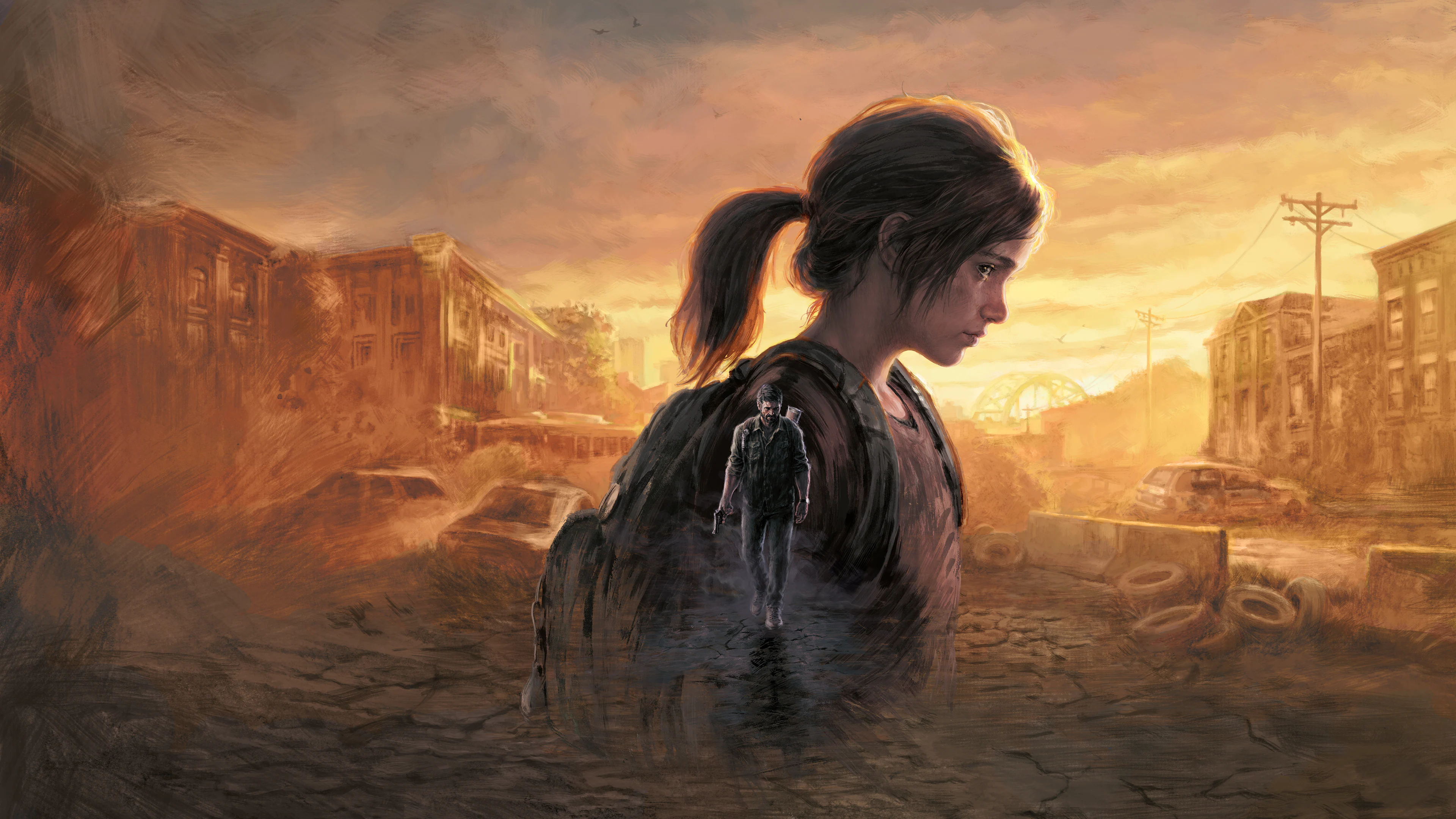 Ellie in The Last of Us Part 1 keyart