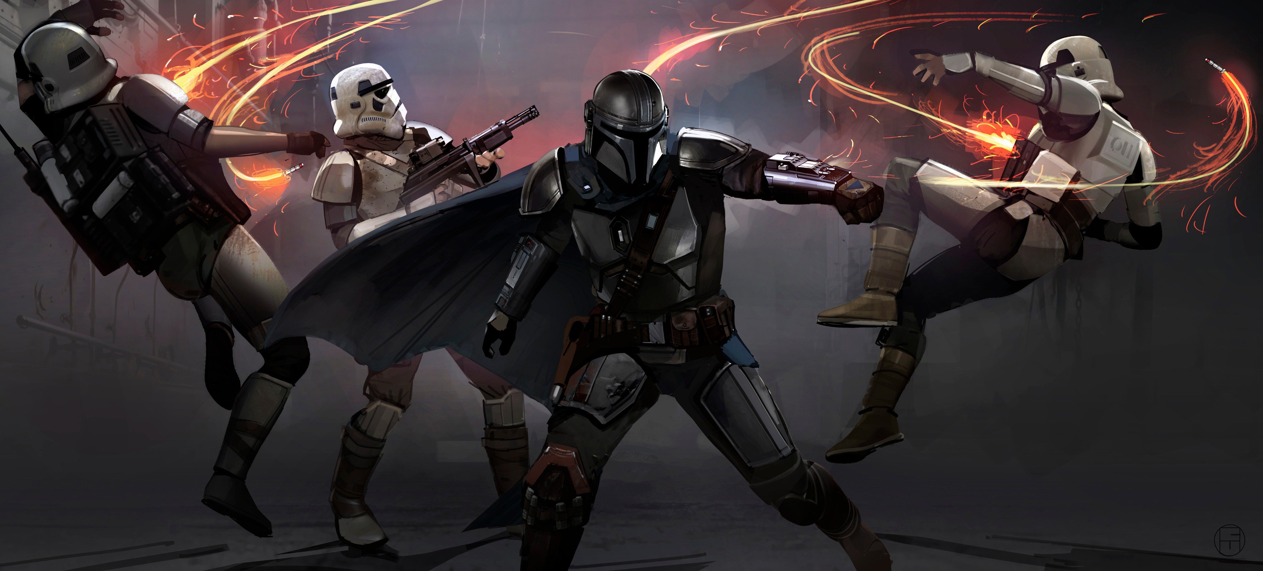 The mandalorian episode 3 concept art