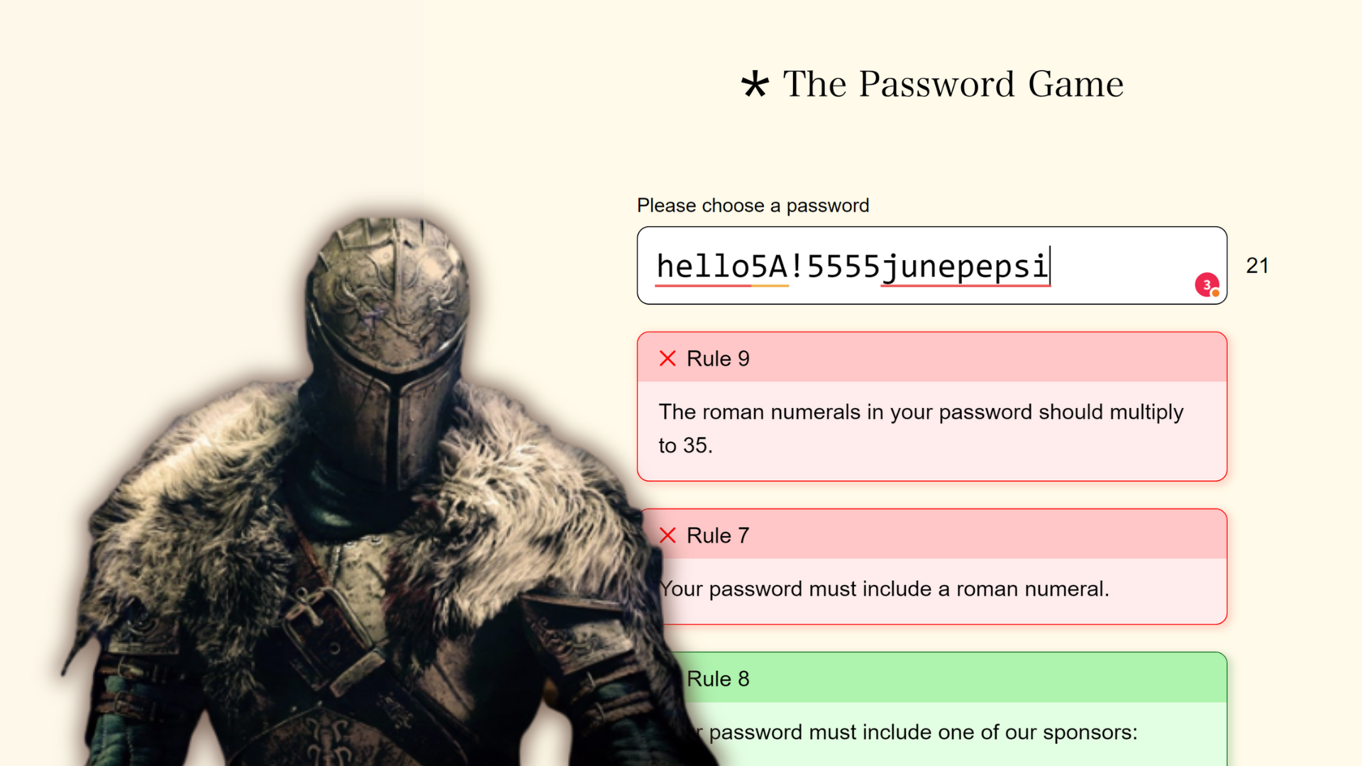 The Password Game