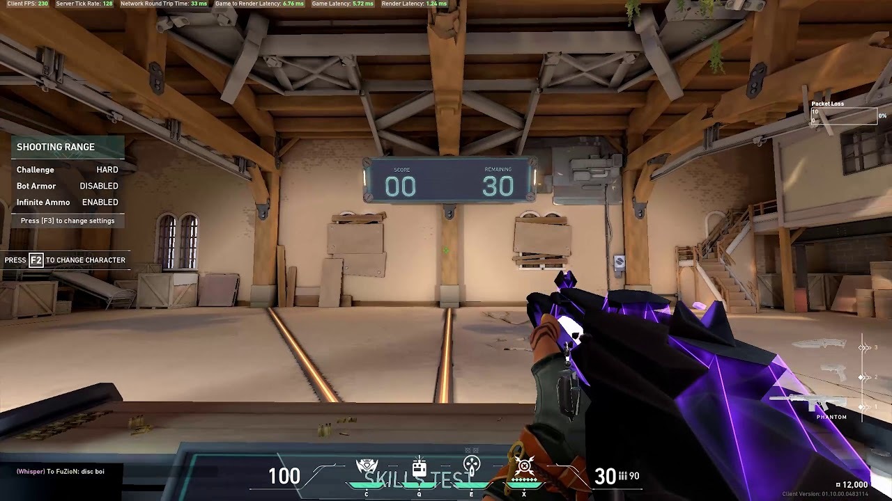 The range valorant