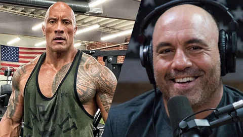 The rock joe rogan