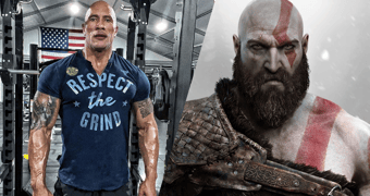 The rock new movie gaming kratos god of war