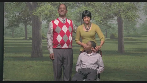 The strange thing about the johnsons family picture