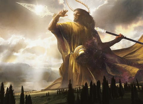 The worlds of mtg theros gods helliod