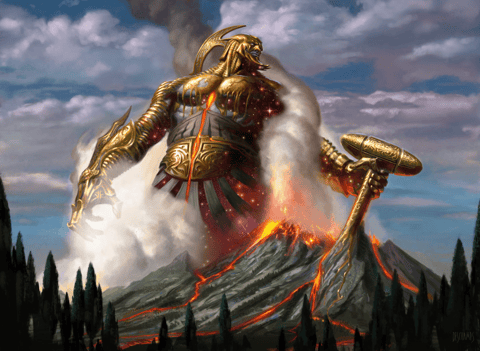 The worlds of mtg theros gods purphoros