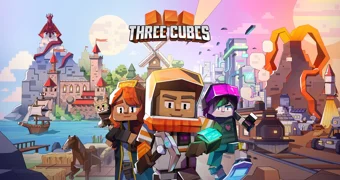 Three cubes