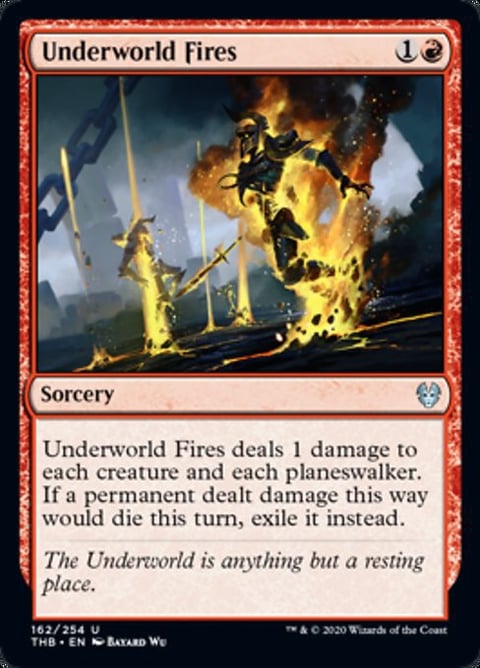 Throne of eldraine underworld fires