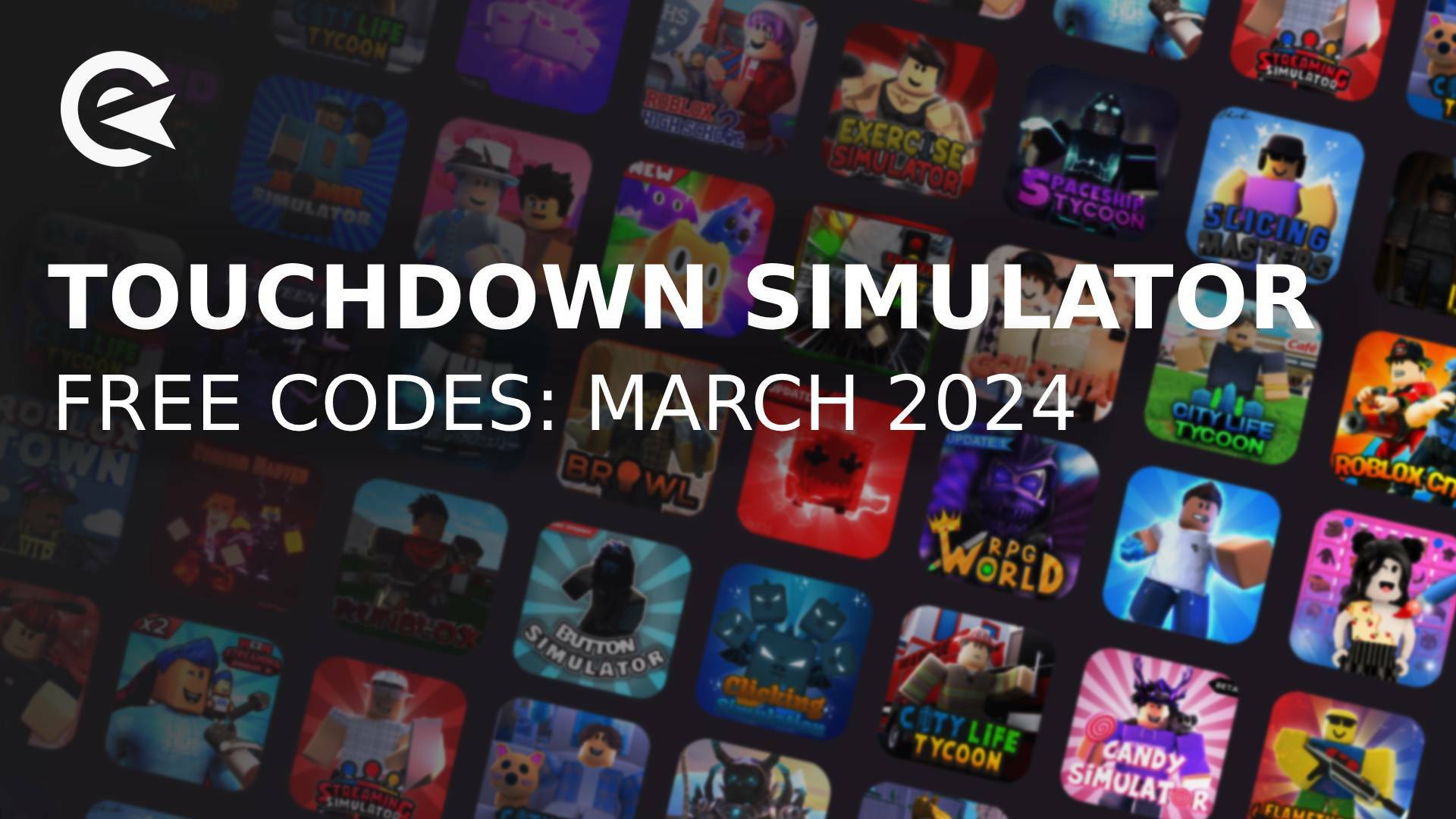 Touchdawn simulator codes march 2024