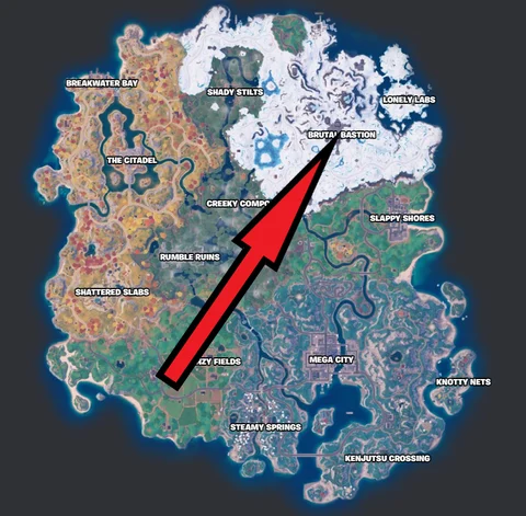 travel northeast in fortnite