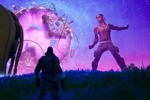 Travis scott konzert fortnite