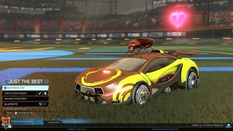 Ugliest rocket league cars love cockroach