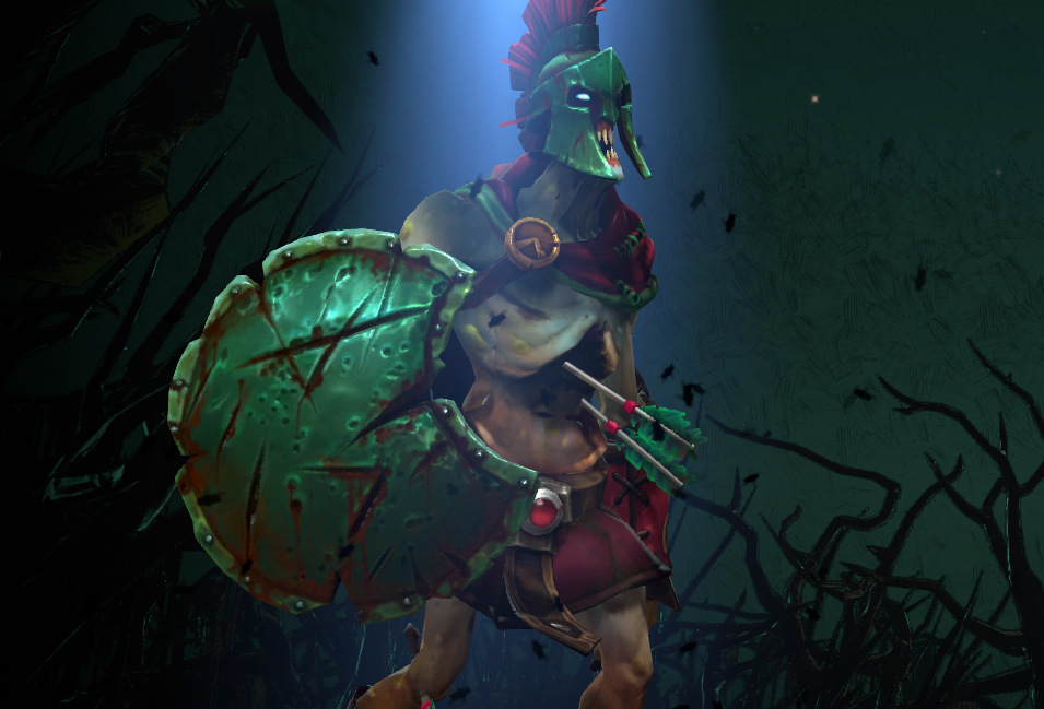 Undying phalanx of the fallen spear