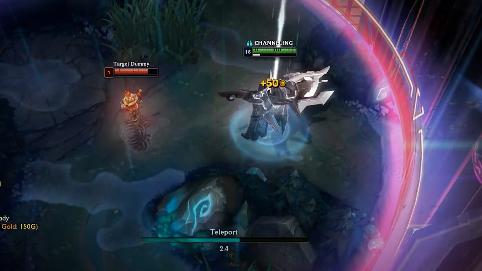Unleashed teleport lol