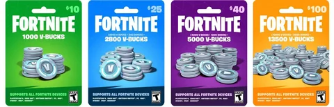 V bucks gift cards banner