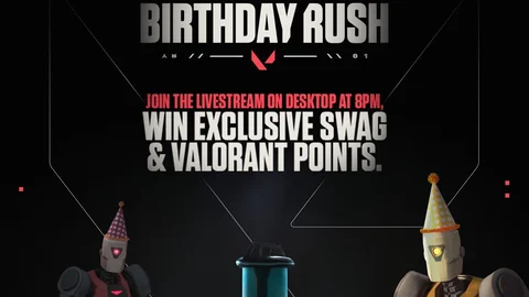 Valorant birthday rush event