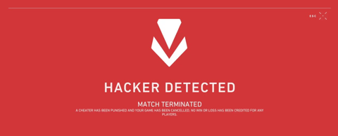 Valorant hacker detected