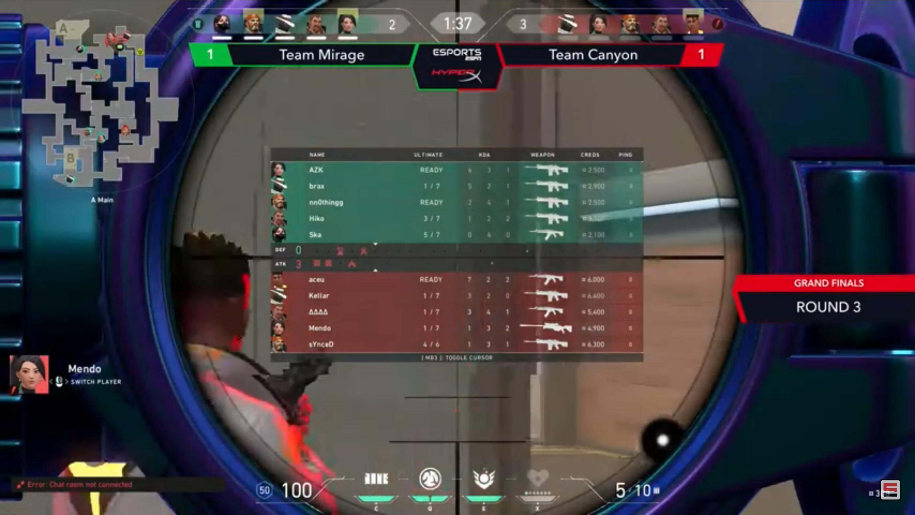 Valorant invitational grand finals round 3