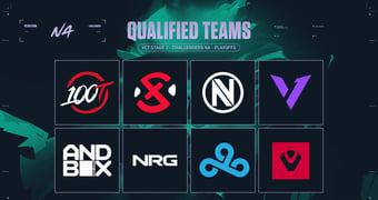 Valorant na challengers 2 teams