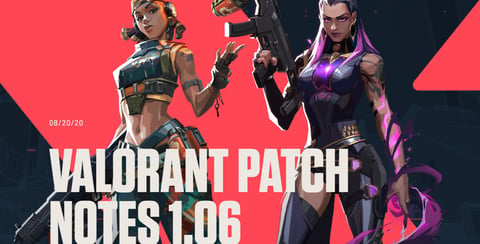 Valorant patch notes 1 06