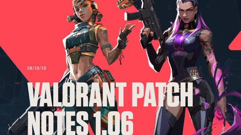 Valorant patch notes 1 06