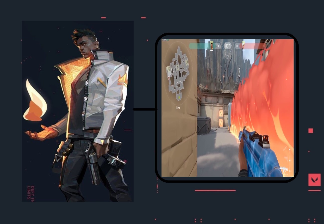 Valorant Phoenix Blaze Animation