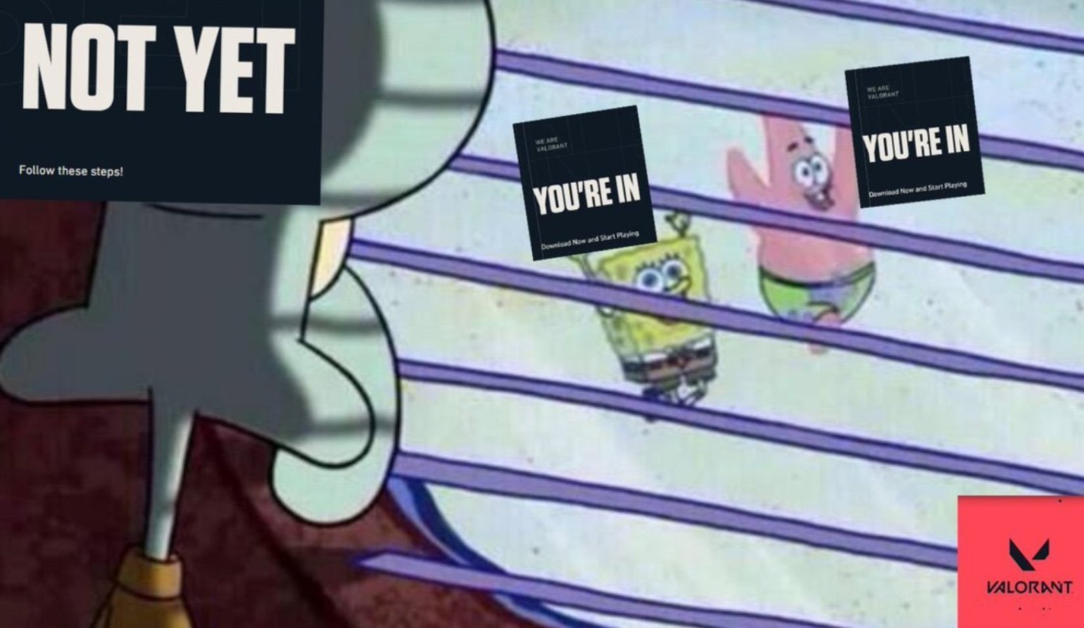 Valorant spongebob